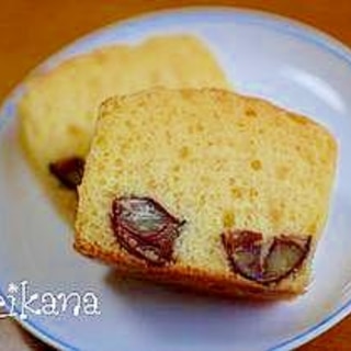 ホットケーキミックスで簡単☆栗のケーキ